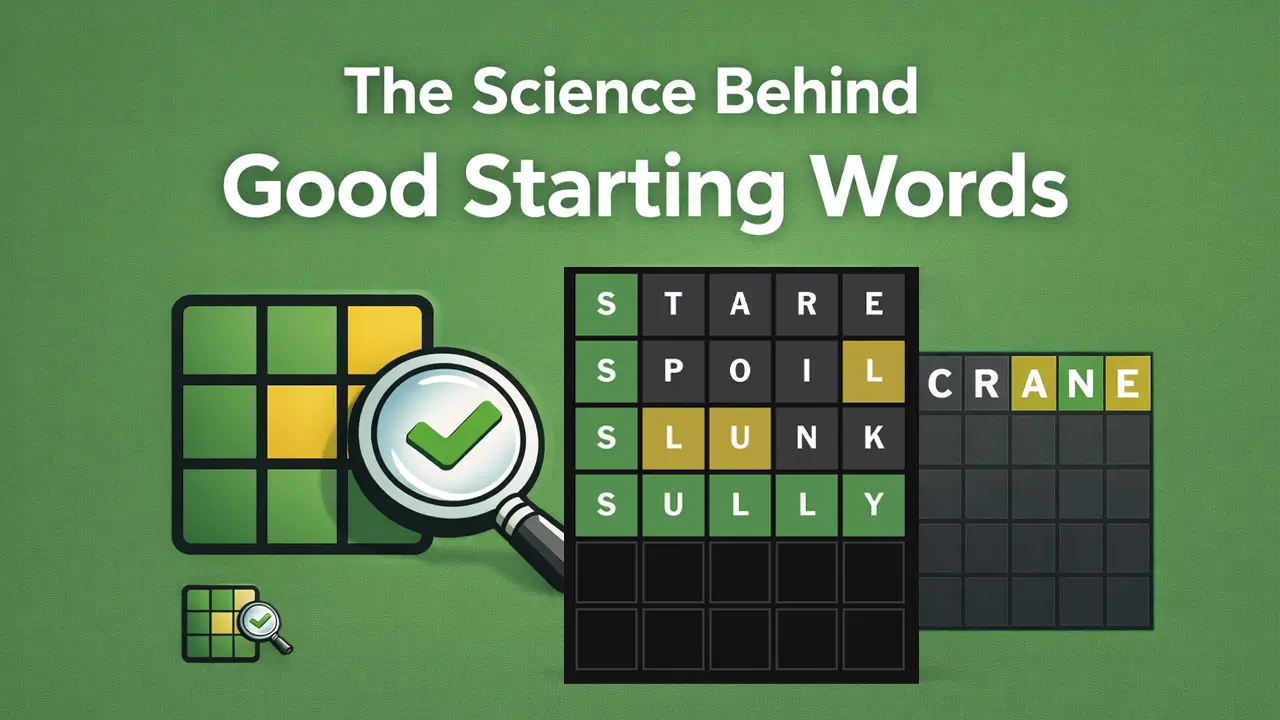 The Science Behind Wordle Good Starting Words: Why CRATE Wins (Explained)